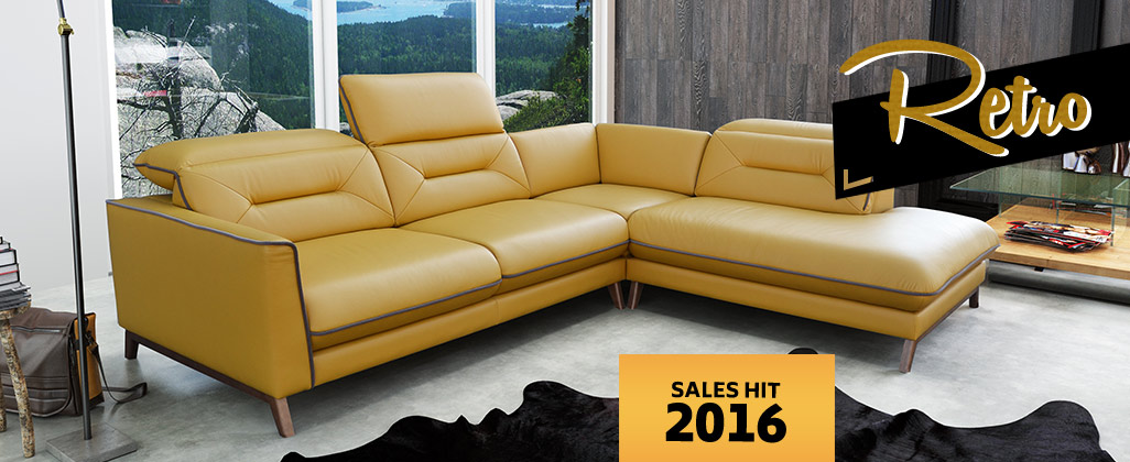 stylized corner sofa - sales hit 2016
