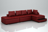 original sofa corner into the living room16