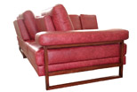 Fusion Corner sofa with wooden armrest according to customer