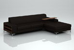 Upholstered corner sofa 10