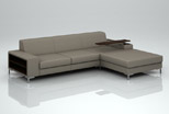 Upholstered corner sofa 12