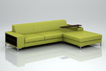 Upholstered corner sofa 6