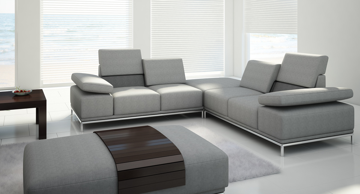 custom-sized comfortable corner sofa