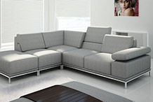 Variant G: Corner sofa 258 x 230 cm