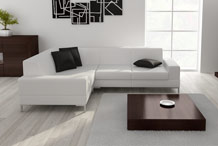 Corner sofa into a small living room 230 cm x 170 cm