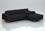 custom-sized corner sofa