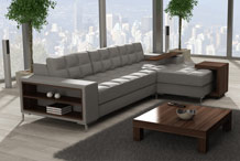 fashionable corner sofa: 250 cm x 166 cm