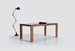 Universal table with lacobel to the kitchen / dining / living room