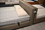 Loft bed with a simple, elegant headboard